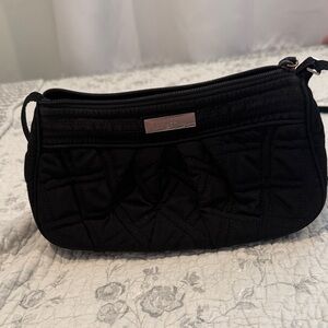 Vera Bradley Black Quilted Clutch